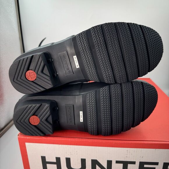 New Hunter Women's Navy Blue Original Short Back Adjustable Rain Boots Size 9 - Picture 8 of 15